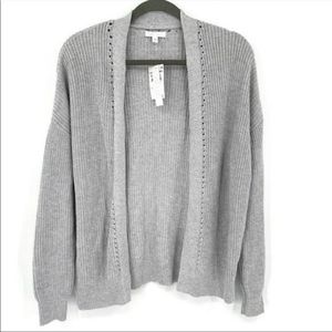 Abound Cardigan in Grey Light Heather NWT Size XS
